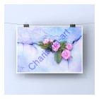 Love At Last Digital Painting Pink Roses PRINTS